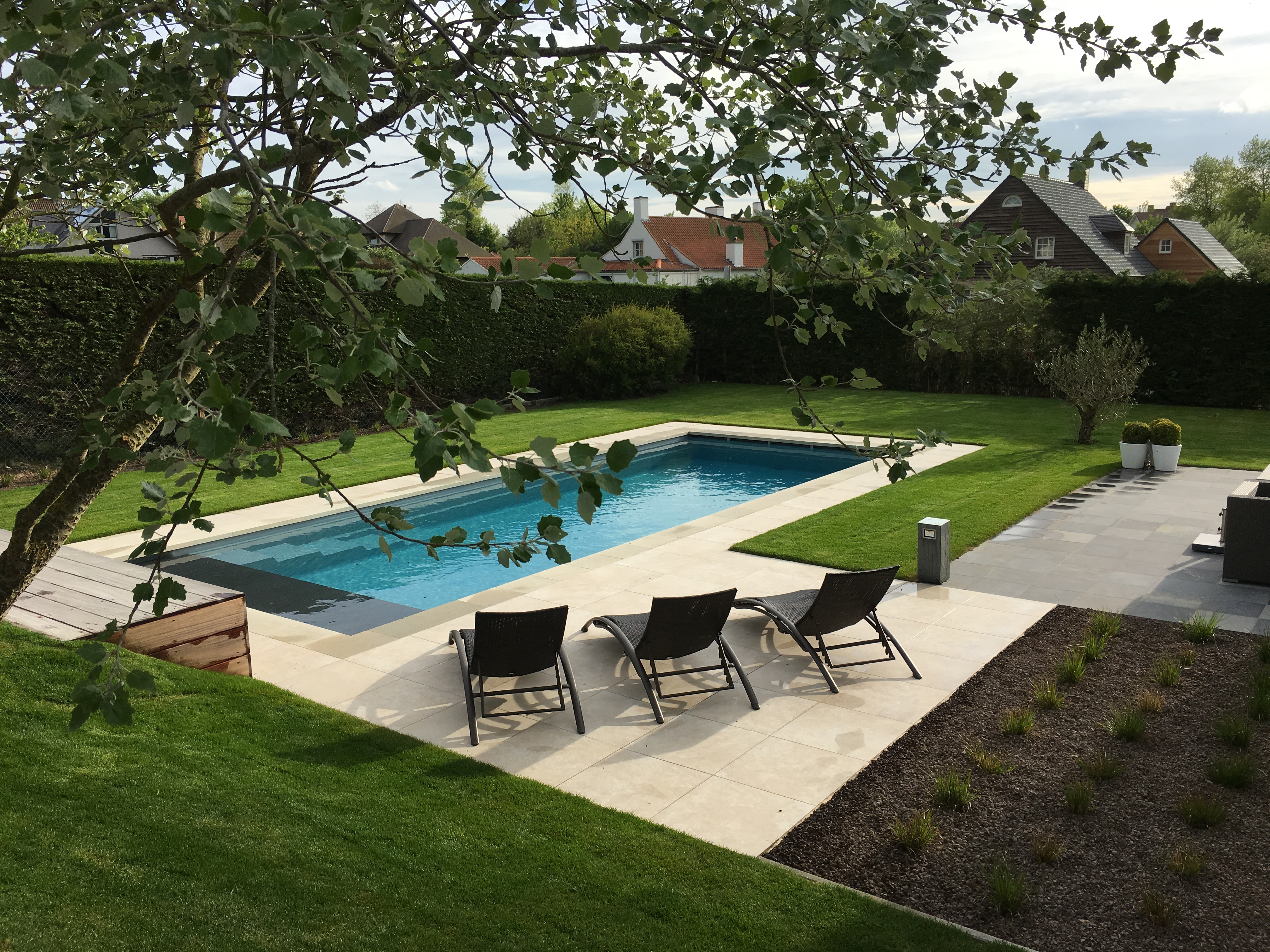 Zwembad De Panne Cube 105 Silver Grey